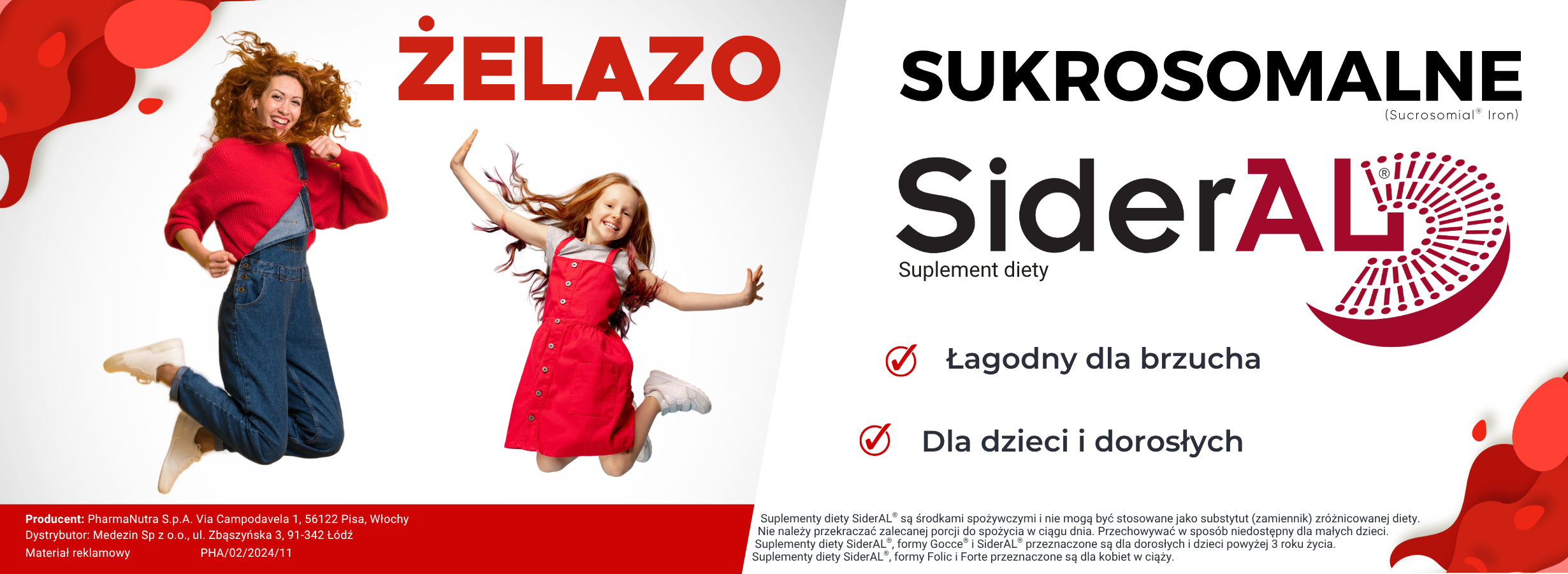 Żelazo sukrosomalne SiderAL łagodne dla brzucha 3