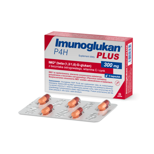 Imunoglukan P4H® PLUS Kapsułki – 5 szt.