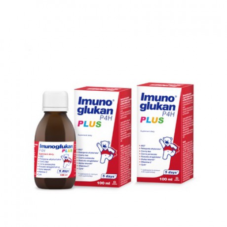  Imunoglukan P4H® PLUS Płyn - 100 ml dwupak