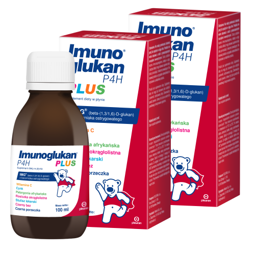 Imunoglukan P4H PLUS Płyn - 100 ml dwupak