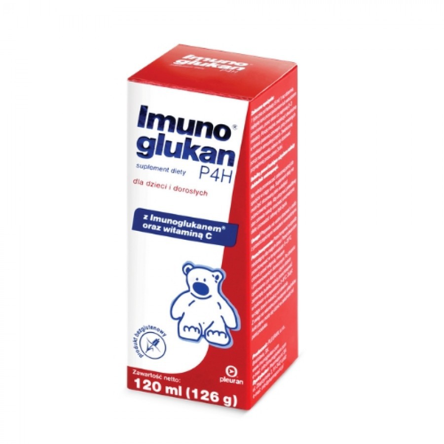 Imunoglukan P4H® Płyn - 120 ml - KDW