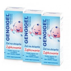Gengigel® Ząbkowanie  Żel na dziąsła - 3 x 20 ml - trójpak - KDW