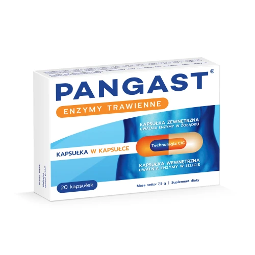 Pangast - 20 kapsułek