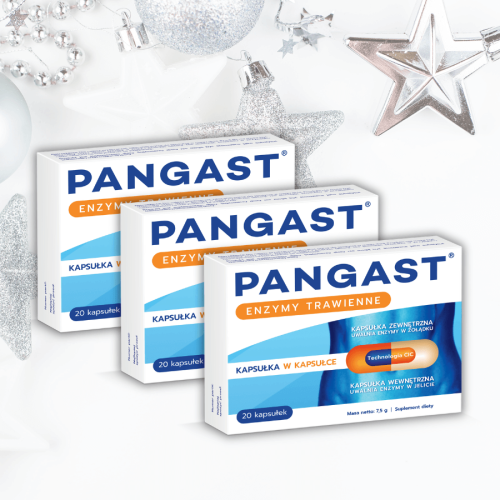 Pangast - kapsułki, 3 x 20 szt. (trójpak)