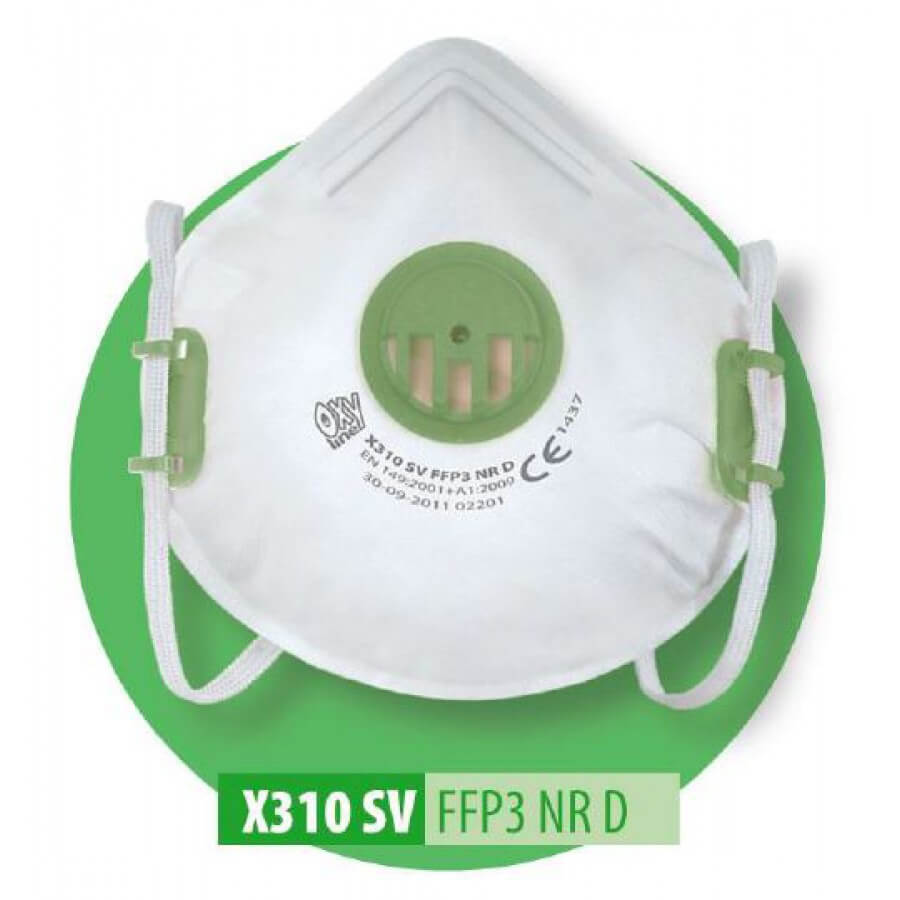Półmaska filtrująca X 310 SV FFP3 NR D, 1 szt.