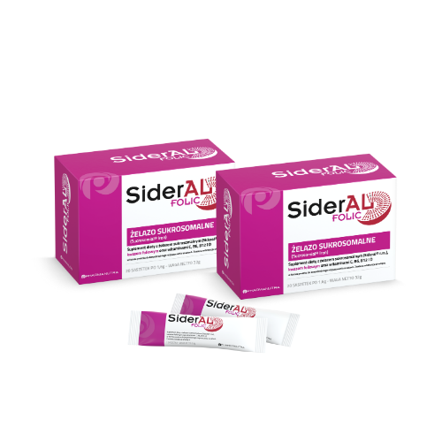 SiderAL® Folic 2 x 20 saszetek - dwupak