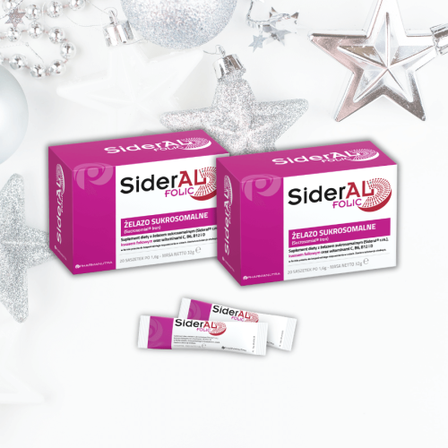 SiderAL Folic - saszetki, 2 x 20 szt. (dwupak)