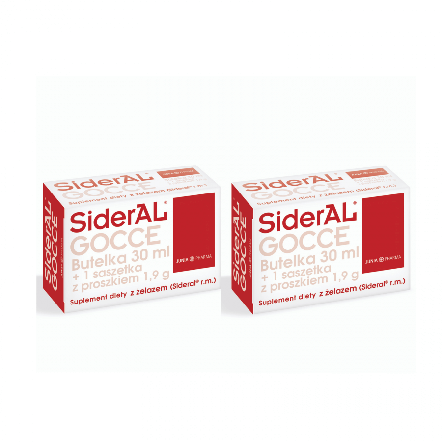 SiderAL® Gocce 2 x 30ml - dwupak KDW