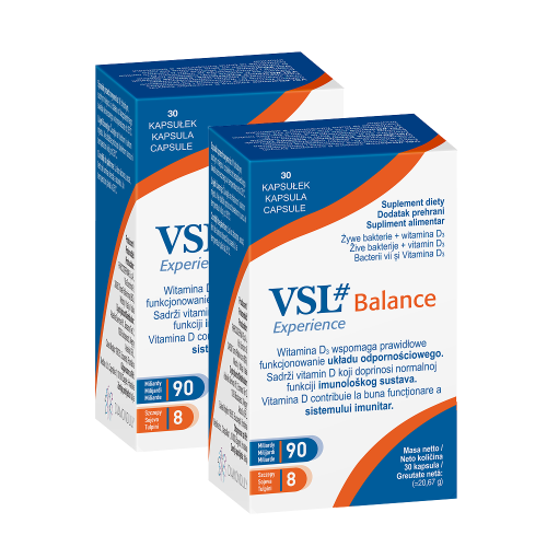 VSL#Balance 30 kapsułek - dwupak